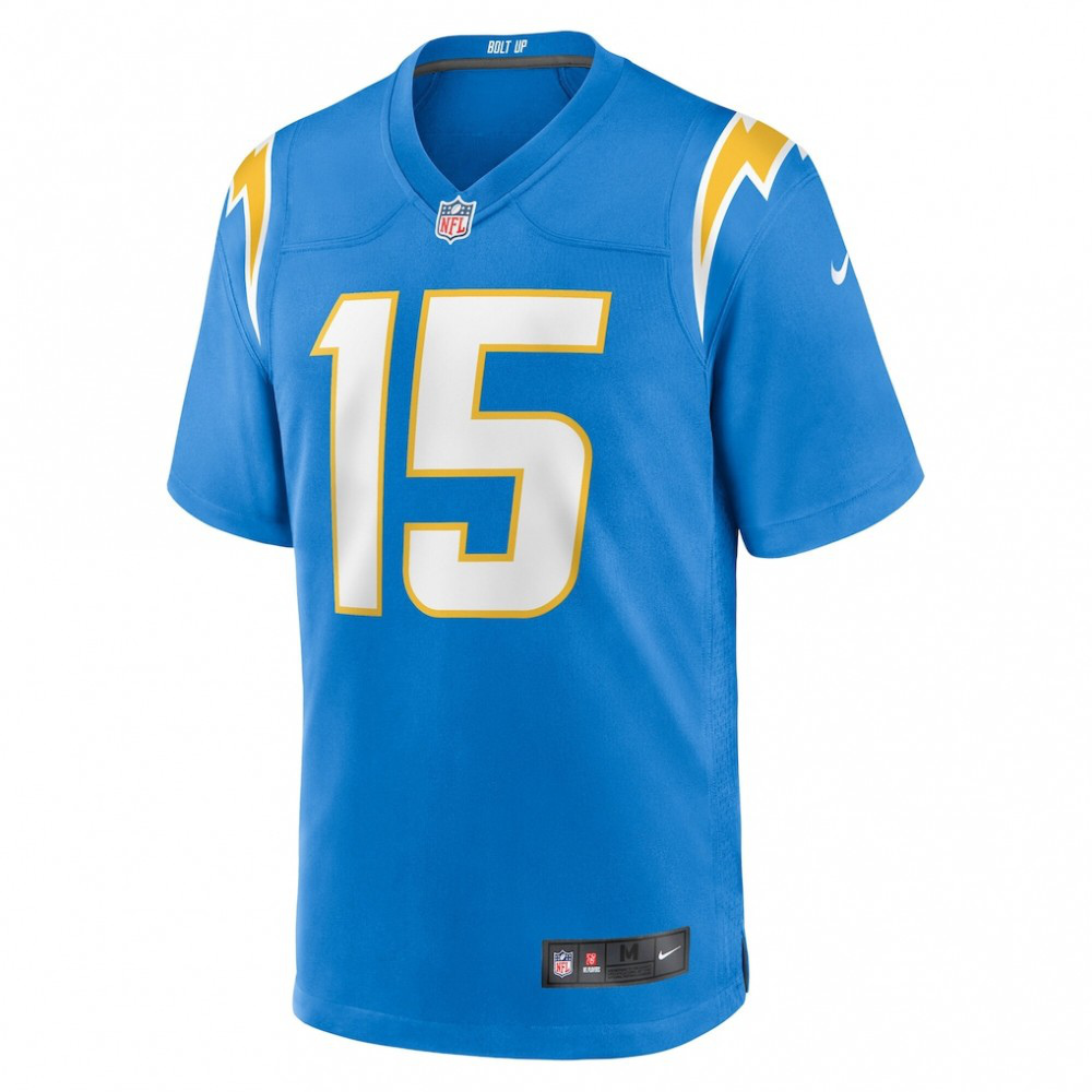 Ladd McConkey Los Angeles Chargers Nike Youth Game Jersey - Powder Blue-GridironStore